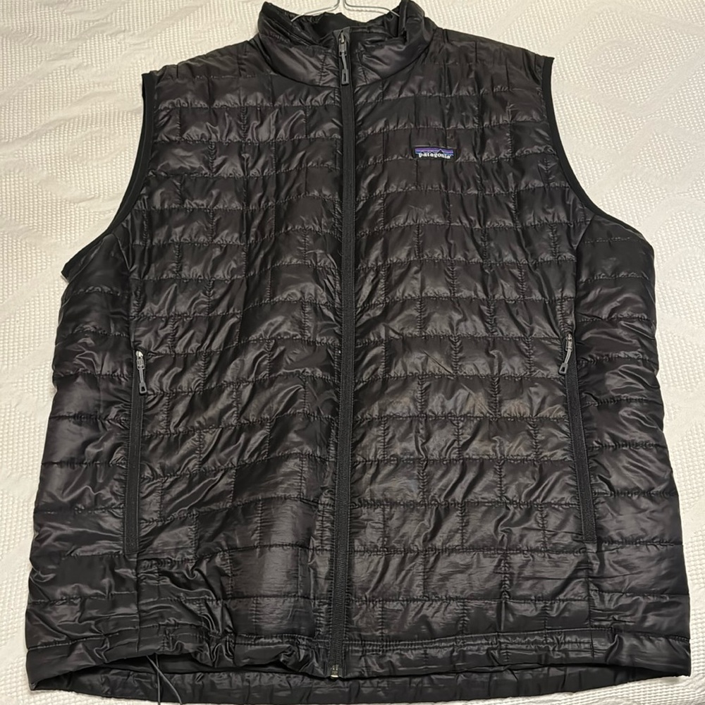 Men’s Patagonia Nano Puff Vest - XXL - Black
